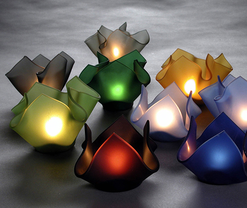 Tea lights, Float glass, Torben Jørgensen