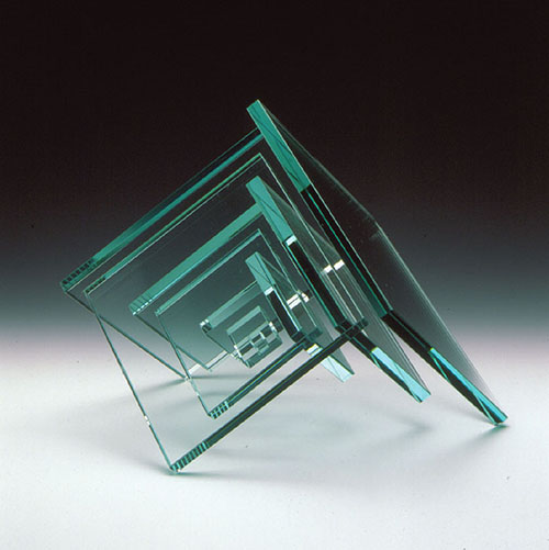Float glass kubus, Torben Jørgensen