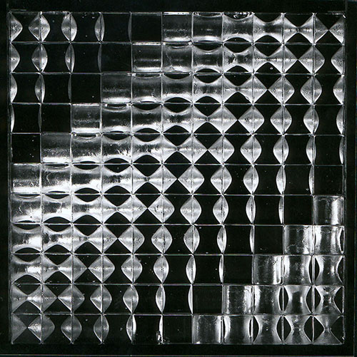 Glass panel, Hyperboloide, Torben Jørgensen